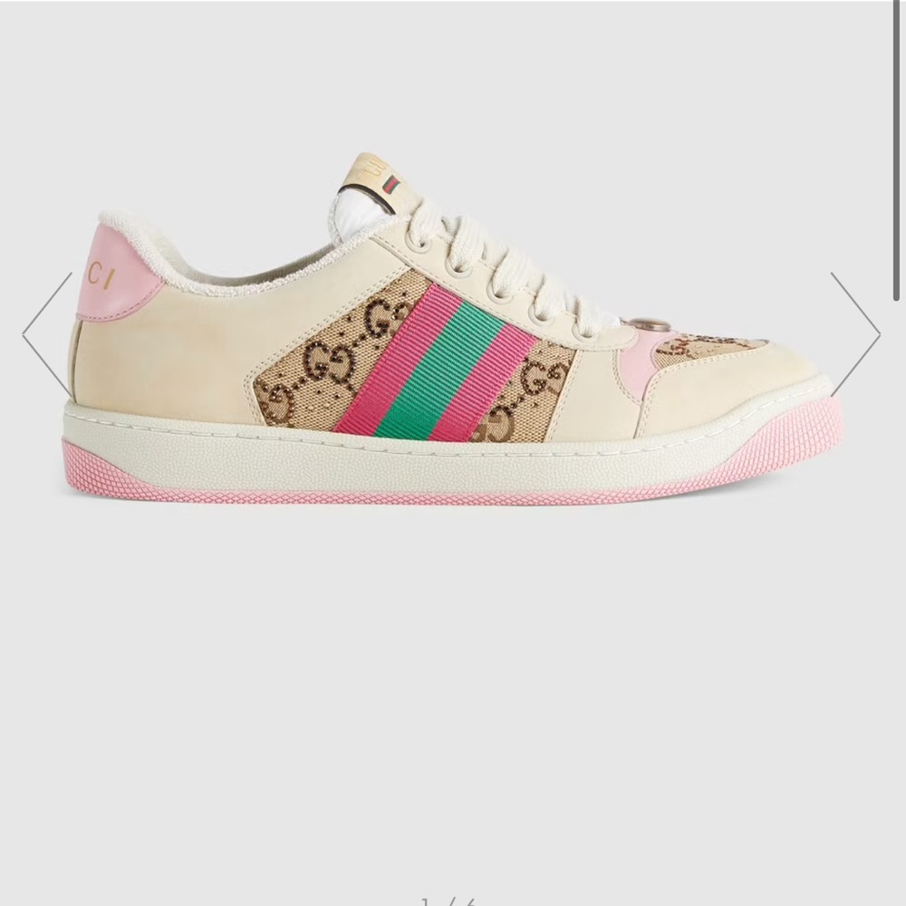 GUCCI | Women's Screener sneaker with crystals